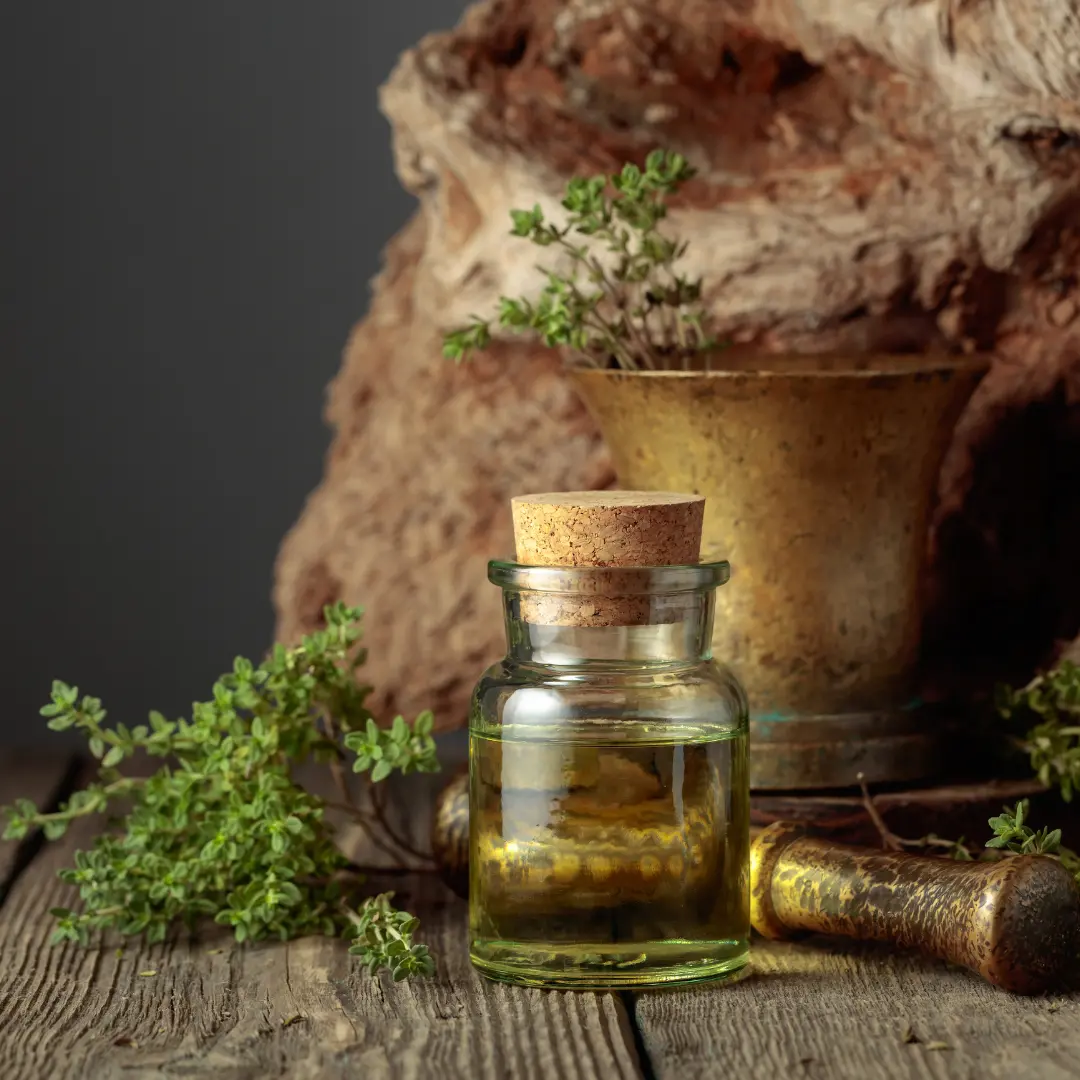 Etherische-olie-voor-je-haar-tijm