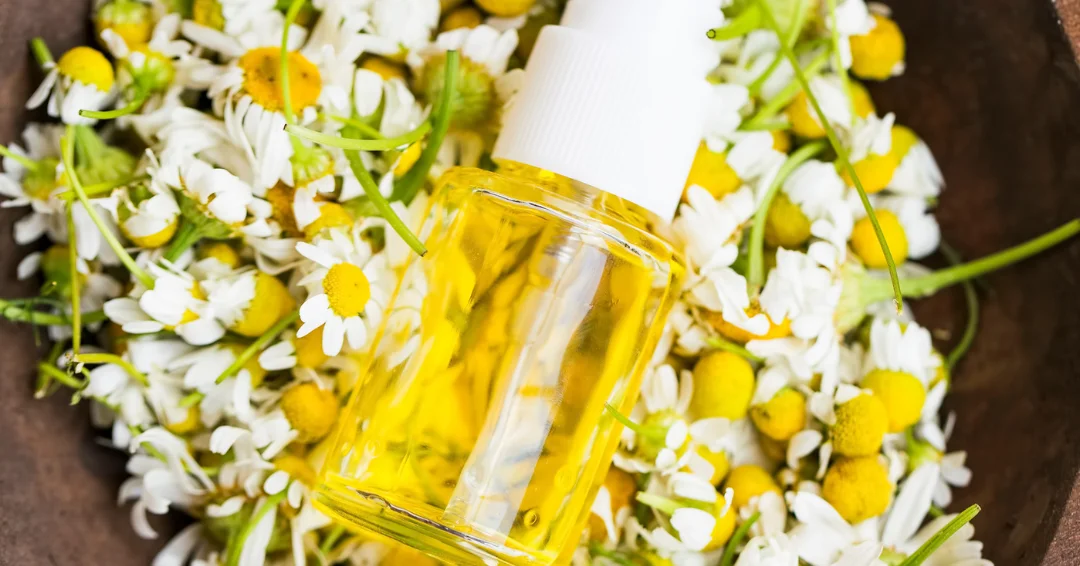 Ontdek de voordelen van kamilleolie voor je haar: van hydratatie en glans tot natuurlijke verzorging voor een gezonde hoofdhuid en zijdezacht haar.