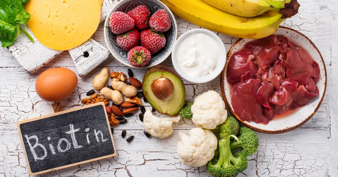 vitamines-en-haar-Biotine